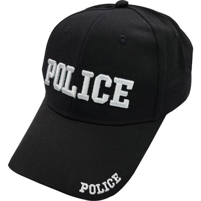 Unisex Snap Back Police Cap